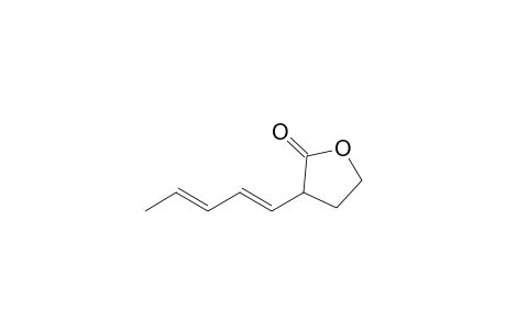 2-[(1E,3E)-1,3-Pentadienyl]-.gamma.-butyrolactone