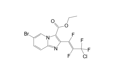 Ethyl 6-Bromo-2-(3-chloroperfluoroprop-1-enyl)imidazo[1,2-a]pyridine-1-carboxylate