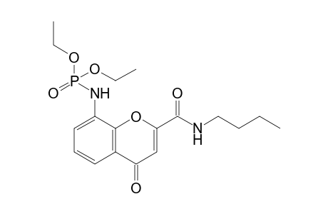 N-butyl-8-(diethoxyphosphorylamino)-4-keto-chromene-2-carboxamide