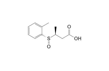 (S,S)-3-(2-Methylphenylsulfinyl)butanoic acid isomer