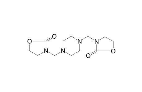 Piperazine, 1,4-bis(2-oxooxazolidin-3-ylmethyl)-