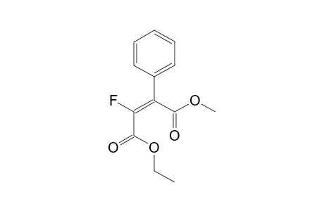 (E)-2-fluoro-3-phenyl-2-butenedioic acid O1-ethyl ester O4-methyl ester