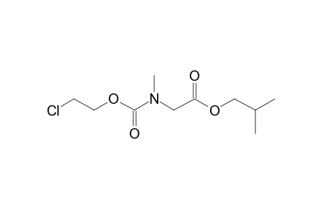 Sarcosine, N-(2-chloroethoxycarbonyl)-, isobutyl ester