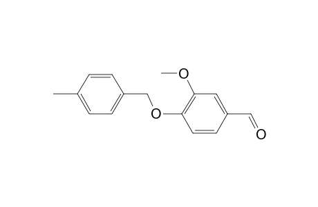 Benzaldehyde, 3-methoxy-4-(4-methylbenzyloxy)-