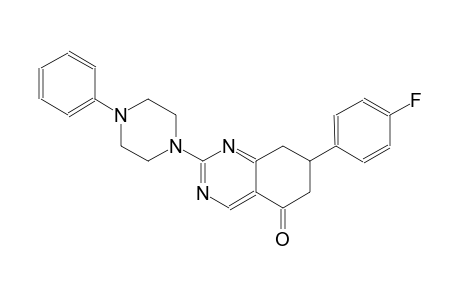 7-(4-fluorophenyl)-2-(4-phenyl-1-piperazinyl)-7,8-dihydro-5(6H)-quinazolinone