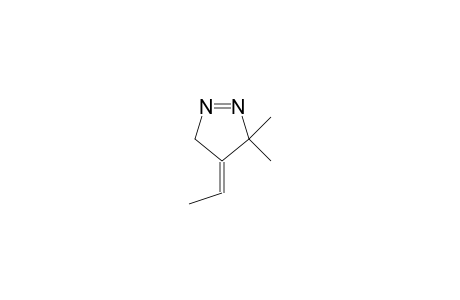 E-4-ETHYLIDEN-3,3-DIMETHYL-1-PYRAZOLIN