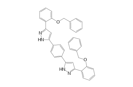 5-(2-benzoxyphenyl)-3-[4-[5-(2-benzoxyphenyl)-1H-pyrazol-3-yl]phenyl]-1H-pyrazole