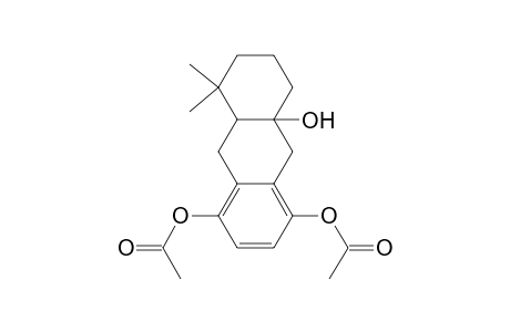 1,4,8a(6H)-Anthracenetriol, 5,7,8,9,10,10a-hexahydro-5,5-dimethyl-, 1,4-diacetate