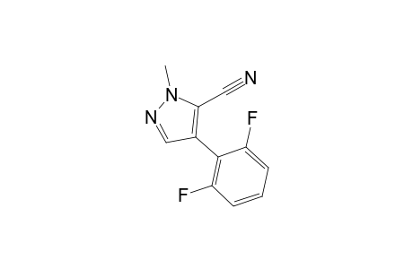 4-(2',6'-Difluorophenyl)-2-methyl-2H-pyrazole-3-carbonitrile