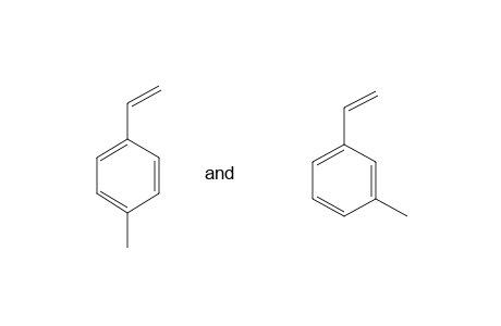 VINYLTOLUENE*MIXTURE OF 65% META-FORM & 35% PARA-FORM