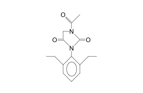 1-acetyl-3-(2,6-diethylphenyl)hydantoin