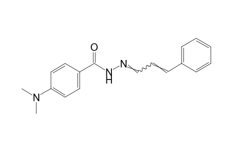 p-(Dimethylamino)benzoic acid, cinnamylidenehydrazide