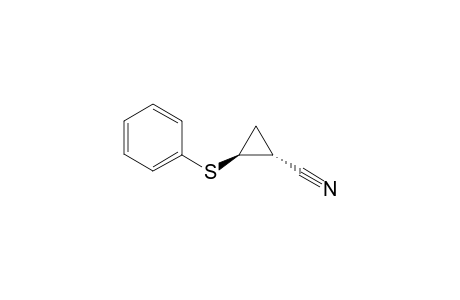 (1S,2S)-2-(phenylthio)cyclopropane-1-carbonitrile