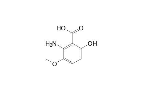 2-Amino-6-hydroxy-3-methoxybenzoic Acid