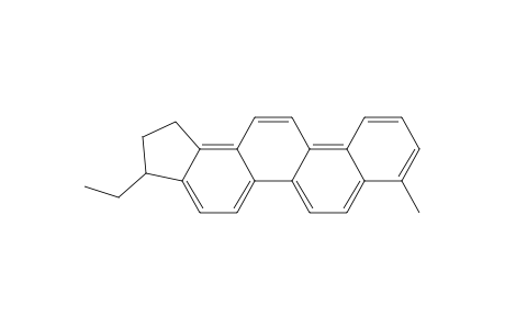 7 - methyl - 3' - ethyl - 1,2 - cyclopenteno - chrysene