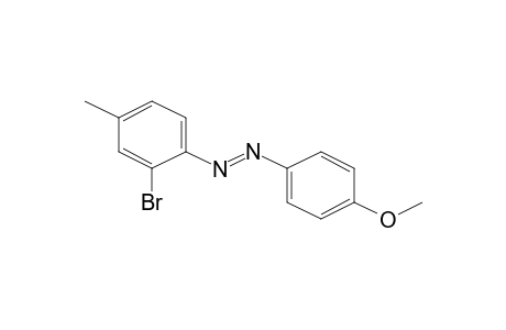 (2-Bromo-4-methyl-phenyl)-(4-methoxy-phenyl)-diazene
