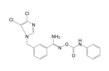 alpha-(4,5-dichloroimidazol-1-yl)-O-(phenylcarbamoyl)-m-toluamidoxime