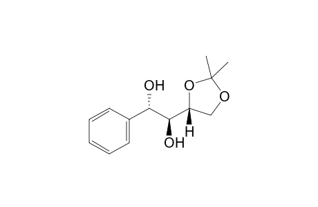 (1S,2S)-1-[(4R)-2,2-dimethyl-1,3-dioxolan-4-yl]-2-phenyl-ethane-1,2-diol