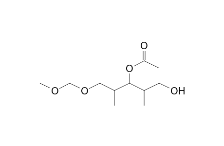 3-O-Acetyl-2,4-dideoxy-1-O-(methoxymethyl)-2,4-dimethylpentitol