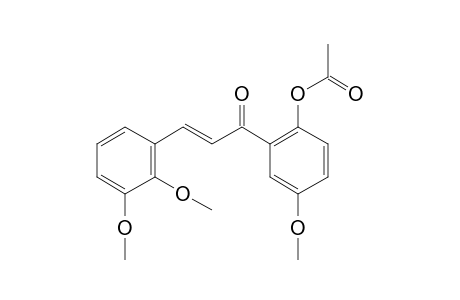 2'-(Acetyl)oxy-2,3,5'-trimethoxychalcone