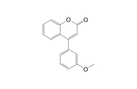 4-(3-METHOXYPHENYL)-2H-1-BENZOPYRAN-2-ONE