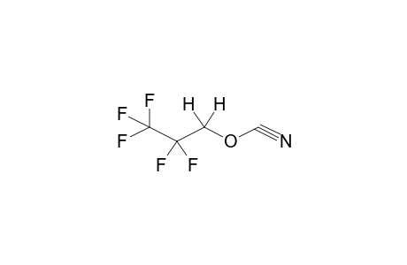 2,2,3,3,3-PENTAFLUOROPROPYL CYANATE