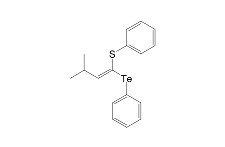 (E/Z)-3-Methyl-1-phenylsulfanyl-1-phenyltellanyl-1-butene