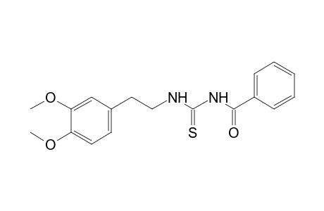 1-benzoyl-3-(3,4-dimethoxyphenethyl)-2-thiourea