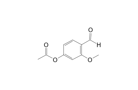 4-Hydroxy-2-methoxybenzaldehyde, acetate