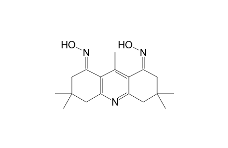 Benzo[b]quinoline-1,9(2H,8H)-dione, 3,4,6,7-tetrahydro-3,3,7,7,10-pentamethyl-, dioxime