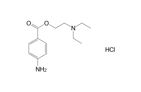 p-Aminobenzoic acid, 2-(diethylamino)ethyl ester, monohydrochloride