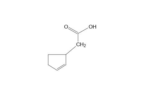 2-Cyclopentene-1-acetic acid