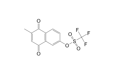 2-methyl-6-[(trifluoromethanesulfonyl)oxyl]-1,4-naphthoquinone