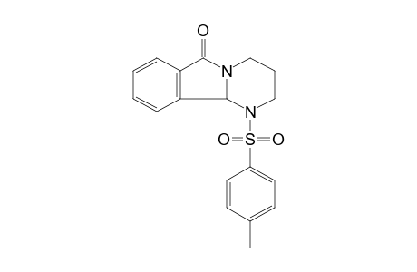 1,2,3,4,6,10b-hexahydro-1-(p-tolylsulfonyl)pyrimido[2,1-a]isoindol-6-one