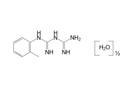 1-(o-tolyl)biguanide, hemihydrate