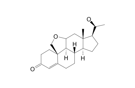 20-BETA-HYDROXY-11,19-OXIDO-PREGN-4-EN-3-ONE