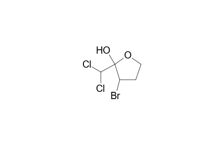 3-Bromo-2-(dichloromethyl)-2-hydroxytetrahydrofuran