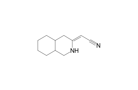 (Decahydro-isoquinolin-3-ylidene)-acetonitrile
