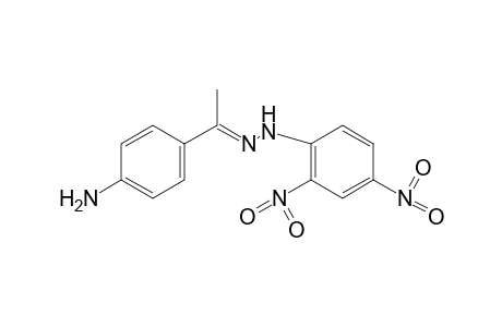 4'-aminoacetophenone, 2 ,4-dinitrophenylhydrazone