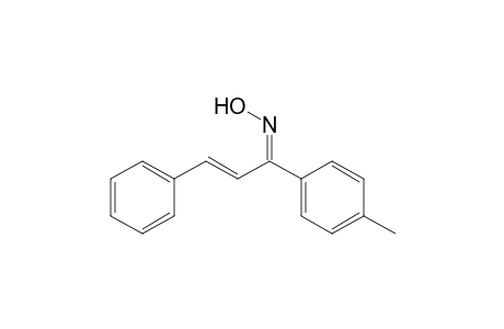 (E)-1-(4-methylphenyl)-3-phenyl-2-propen-1-one oxime