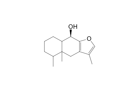 3,4a,5-Trimethyl-4,4a,5,6,7,8,8a,9-octahydronaphtho[2,3-b]furan-9.beta.-ol