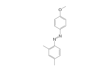 1-Diazene,1-(2,4-dimethylphenyl)-2-(4-methoxyphenyl)