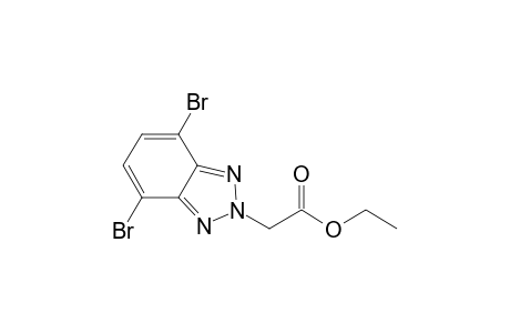 Ethyl 2-(4,7-dibromo-2H-benzotriazol-2-yl)acetate