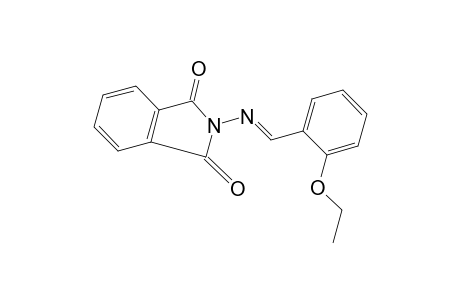 N-[(o-ethoxybenzylidene)amino]phthalimide