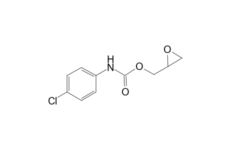 2-Oxiranylmethyl 4-chlorophenylcarbamate