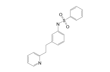 3'-[2-(2-pyridyl)ethyl]benzenesulfonanilide