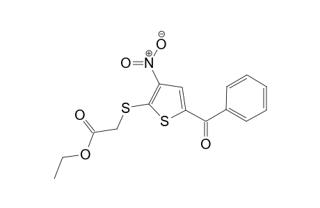 Ethyl 2-(5-Benzoyl-3-nitro-2-thienylthio)acetate