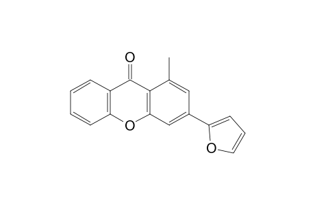3-(2-furyl)-1-methyl-xanthone