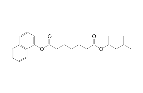 Pimelic acid, 4-methyl-2-pentyl 1-naphthyl ester