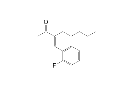 (E)-3-(2-fluorobenzylidene)octan-2-one